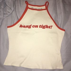 “Hang on tight!” HD tank top
